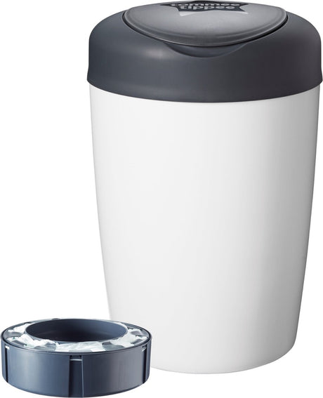 Tommee Tippee Simplee Sangenic Windelbehälter – für bis zu 23 Windeln – 1 Nachfüllkassette – Weiß