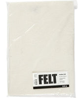 Creativ Company Hobbyfilz cremefarben A4, 10 Blatt
