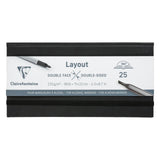 Clairefontaine • Layout-Alkoholmarkerbuch 220g 11x22cm 25x