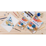 Clairefontaine • Aquapad-Aquarellpapier 300 g, feine Struktur, A4, 50 x