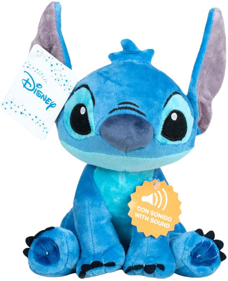 Disney - Lilo und Stitch - Stitch mit Sound - Kuscheltier - Spiel für Spiel - 20 cm
