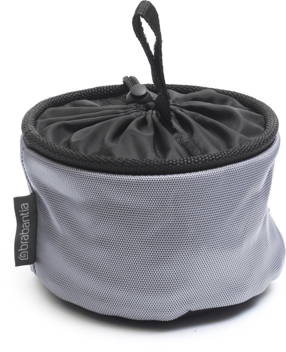 Brabantia Wäscheklammertasche – kompakt – 18 x 16 cm – Grau