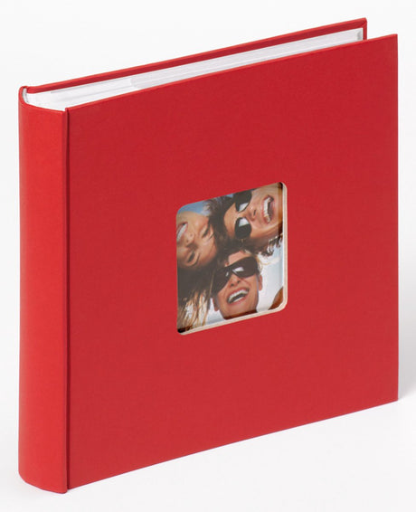 Walther me-116-r fun - Memo-Einsteckalbum - 200 Fotos 13 x 18 cm - rot