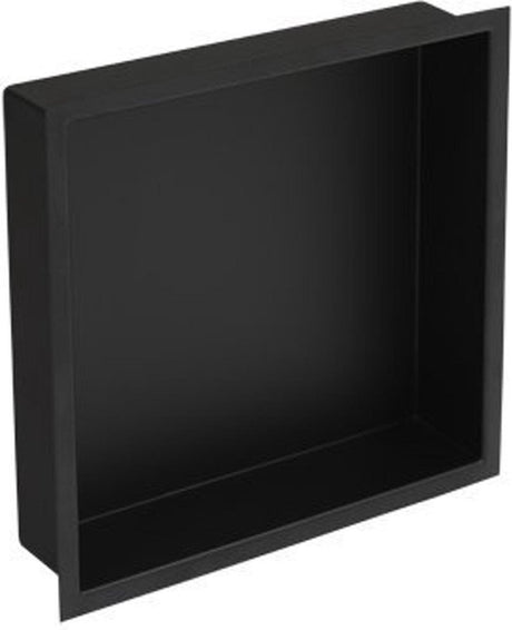 Plieger inbox inbouwnis met flens 30x30x7.5cm waterproof zwart