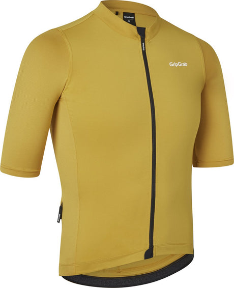 Gripgrab - Ride Radshirt kurzarm Sommer Radshirt Radtrikot - Senfgelb - Herren - Größe S