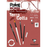 Clairefontaine • Painton Mixed Media Papier 250g A5 Terrakotta 20x