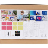 Creativ Company Starter-Hobby-Set Ölpastell, verschiedene Farben, 1 Box