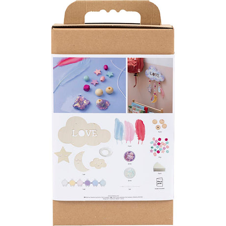 Kreativunternehmen https: www.cchobby.nl hobbyset-decoration-cloud-moon-star-glittercolours-pastelcolours-1-box