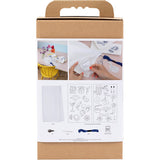 Creativ Company Hobby-Set Stickerei, Servietten, gebrochenes Weiß, 1 Box