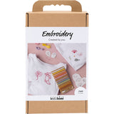 Creativ Company Hobby-Set Stickerei, T-Shirt, weiß, 1 Box