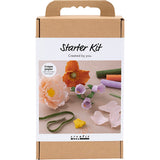 Crêpepapier Blumen machen Kit