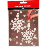 Creativ Company Mini-Kreativset Makramee-Schneeflocke