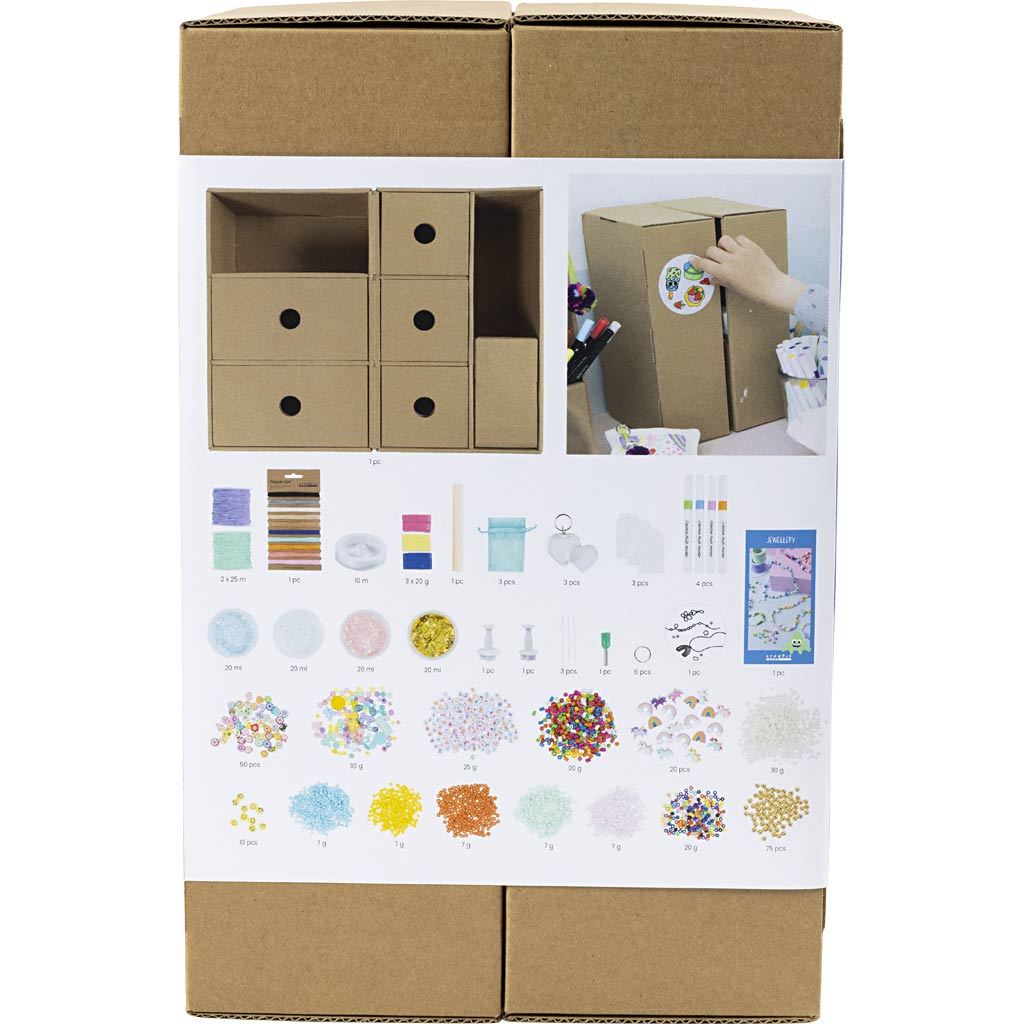 Creativ Company My Craft Station Schmuck, verschiedene Farben, 1 Stück 1 Box