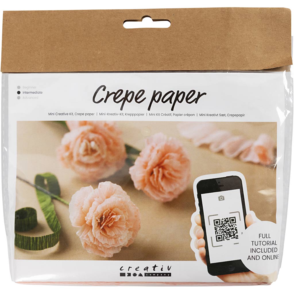 Creativ Company Mini Hobbyset Crepepapier Nelken
