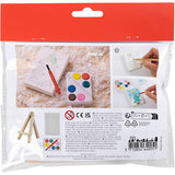 Creativ Company Mini-Hobby-Set Wichteltür, Künstler, 1 Box