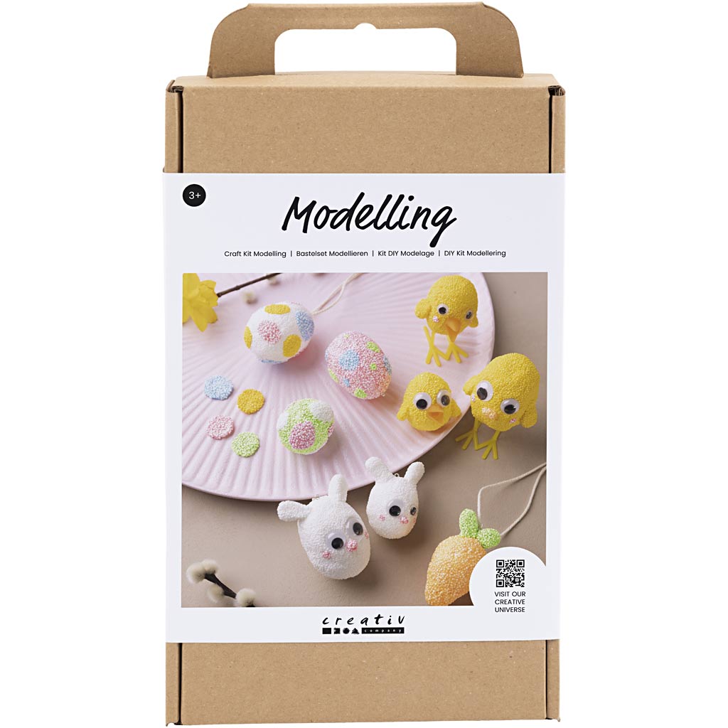 Kreativfirma Hobbyset machen Osterzahlen machen