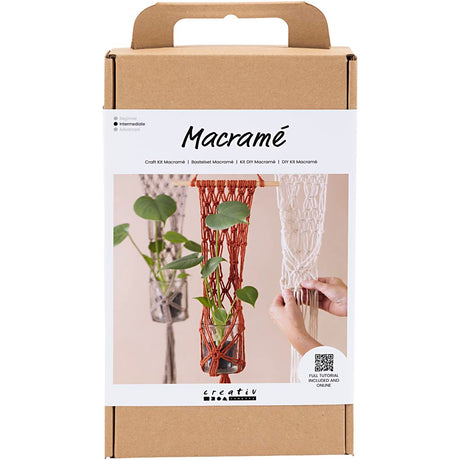 Creativ Company Hobbyset Makrame Blumenhalter