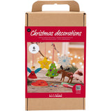 Creativ Company Hobby-Set Weihnachtsdekoration, Farben, 1 Box