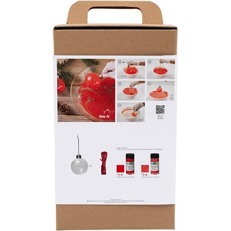 Kreativunternehmen https: www.cchobby.nl hobbyset-christmas-balls-marmeren-1-doos