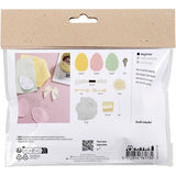 Creativ Company Mini-Hobby-Set Nähen, Ostereier, Pastellfarben, 1 Box