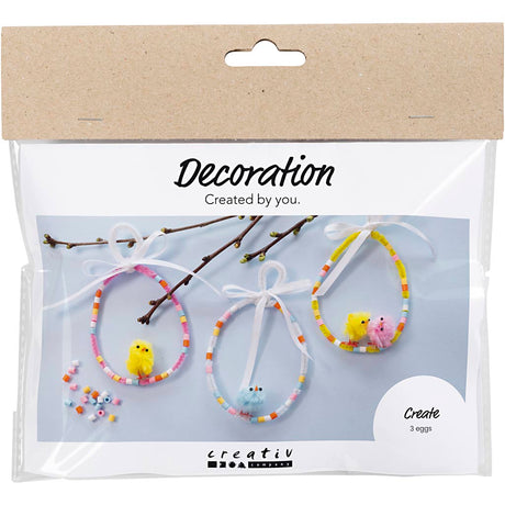 Creativ Company Mini-Hobby-Set Dekoration, verschiedene Farben, 1 Box