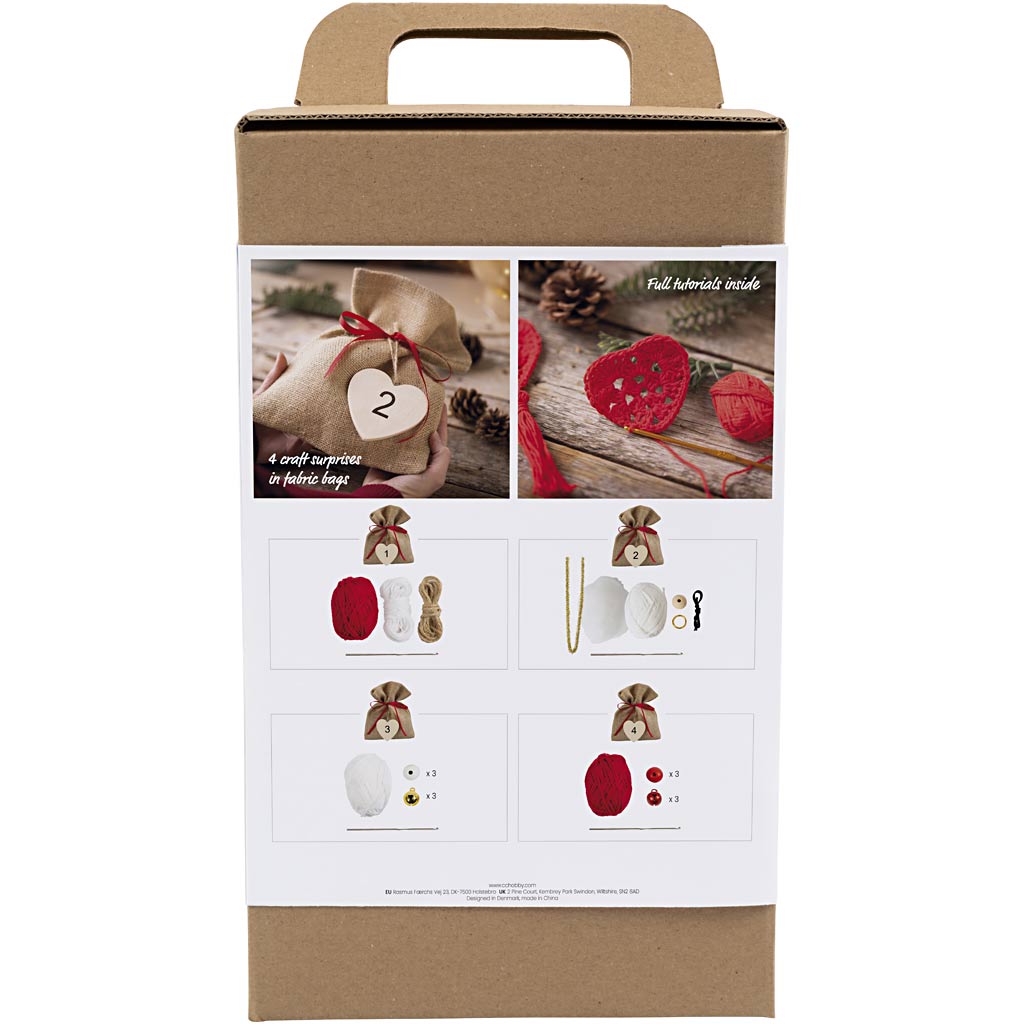 Creativ Company Häkel-Adventskalender, 1 Box