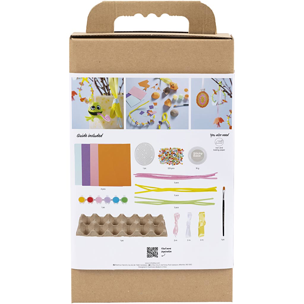 Creativ Company Kreativbox Kreativfeder, verschiedene Farben, 1 Box
