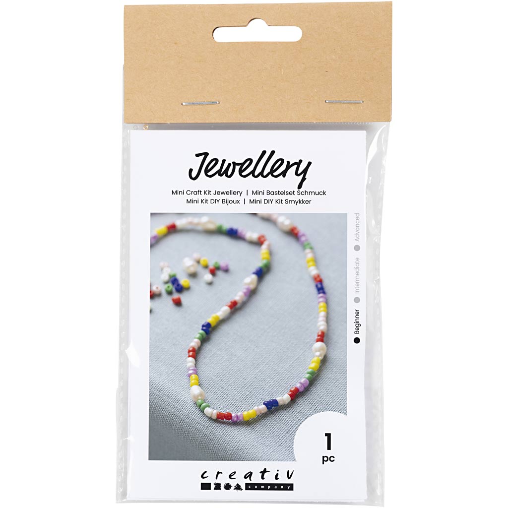 Kreativfirma Mini Hobbyset Schmuck Süßwasserperlenketten