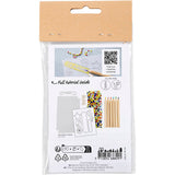 Creativ Company Mini Hobbyset Schmuck Schrumpf Filmarmbänder Gelb gelb