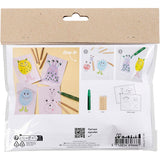 Creativ Company Mini-Hobby-Set Farben, Muster, verschiedene Farben, 1 Box