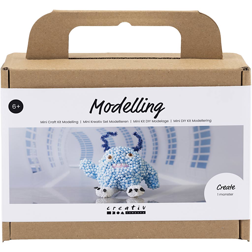 Kreativunternehmen https: www.cchobby.nl mini-hobbyset-boetseren-monster-bobby-lichtblauw-1-doos