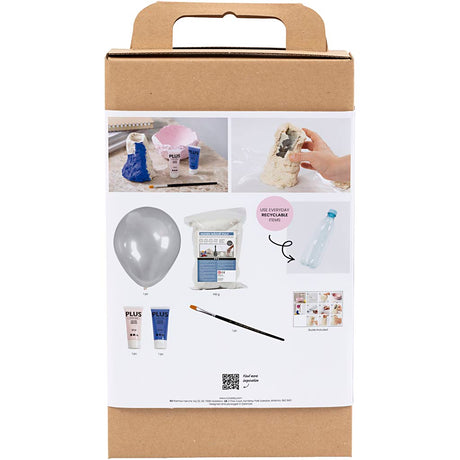 Creativ Company Modellbau-Hobby-Set, Vase und Schale, 1 Box