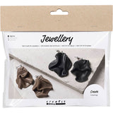 Creativ Company Mini-Hobby-Set Schmuck, gebogene Ohrringe, 1 Box