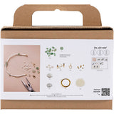 Creativ Company Mini-Hobby-Set Schmuck, Aventurin-Halskette und Armband, 1 Box