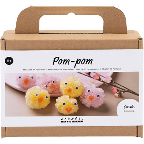 Kreativunternehmen https: www.cchobby.nl mini-hobbyset-pompom-chicks-diverse-colours-1-box