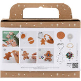 Creativ Company Modellbau-Hobby-Set, kleine Tortenfiguren, mittelbraun, 1 Box