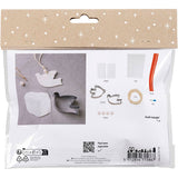 Creativ Company Mini-Hobby-Set Bildhauerei, Tauben, gebrochenes Weiß, 1 Box