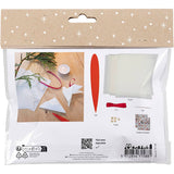 Creativ Company Mini-Hobby-Set Origami, Taubensterne, dunkelrot, gebrochenes Weiß, 1 Box
