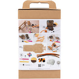 Creativ Company Hobby-Set Dekoration, Insekten, Würmer und Grabsteine, verschiedene Farben, 1 Box
