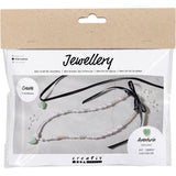 Creativ Company Mini-Hobby-Set Schmuck, Aventurin-Herz, klar, 1 Box