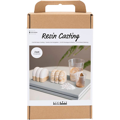 Creativ Company Hobby-Set Kunstharzguss, Figur, Beige, gebrochenes Weiß, 1 Box