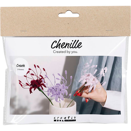 Kreativunternehmen https: www.cchobby.nl mini-hobbyset-flowers-from-chenille-wire-lily-light-pink-light-purple-dark-red-1-box