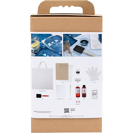 Kreativunternehmen https: www.cchobby.nl hobbyset-cyanotype-textile-blue-1-box