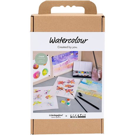 Creativ Company Hobby-Set Aquarell, 1 Box