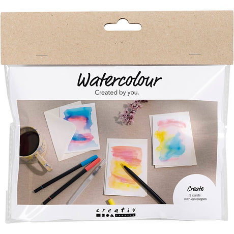Kreativunternehmen https: www.cchobby.nl mini-hobbyset-watercolor-cards-and-envelopes-1-box