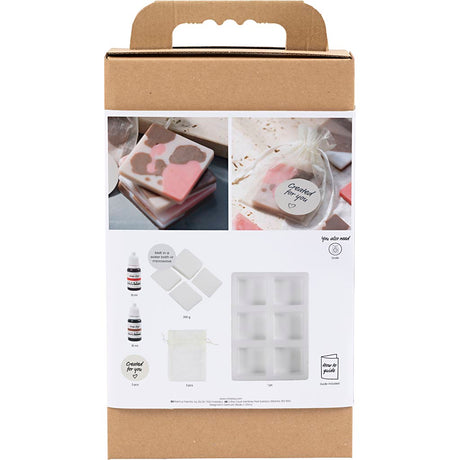 Creativ Company Seifenherstellungs-Hobbyset, quadratisch, 1 Box