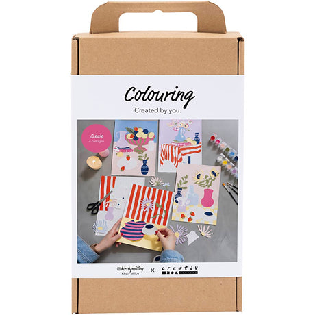 Creativ Company Hobby-Set Farben, Collage, 1 Box