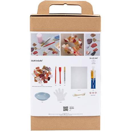 Creativ Company Hobby-Set Kintsugi, Hängedekorationen, verschiedene Farben, 1 Box