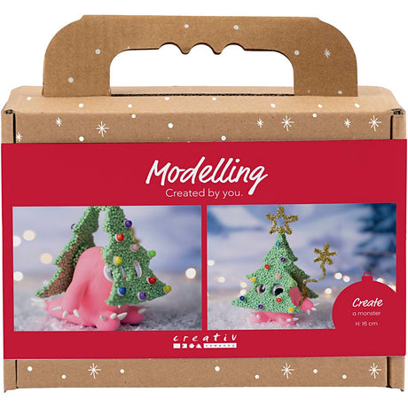 Kreativunternehmen https: www.cchobby.nl mini-hobbyset-boetseren-christmas-treemonster-diverse-colours-1-doos