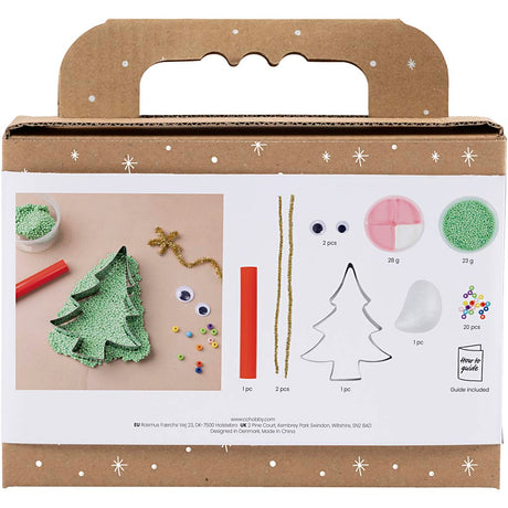 Kreativunternehmen https: www.cchobby.nl mini-hobbyset-boetseren-christmas-treemonster-diverse-colours-1-doos